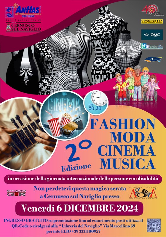 FASHION MODA CINEMA MUSICA - 2° Edizione